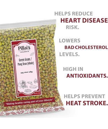 Pillai's Green Gram/Mung Bean (Whole) - 250 grams - Buy Online on SooperMarket.com