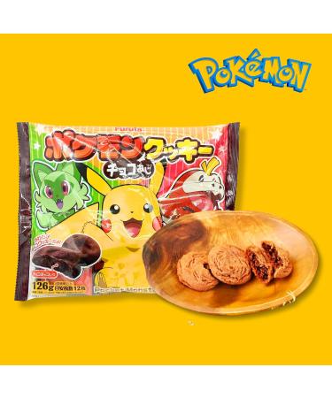 Furuta Pokemon Cookies Chocolate Flavour 126g - Buy Online on SooperMarket.com