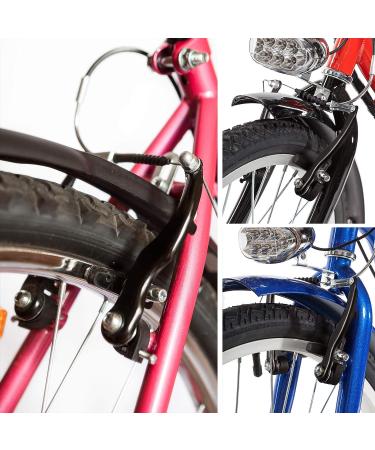Riakrum 2 Sets V-type Bike Brakes with Braking Cables - Mountain Bike Brake Kit - Buy Online on SooperMarket.com