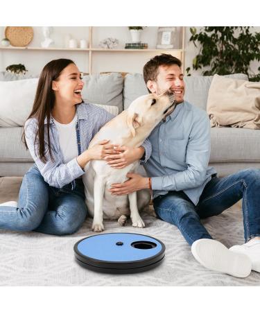 Beowanzk Multifunctional Dog Nail Scratchboard with 6-Compartment Food Storage - Blue - Buy Online on SooperMarket.com