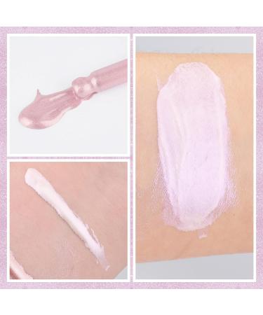 Wiwoseo Sakura Pink Crystal Highlighter - Korean Brightener for Under Eye & Inner Corner - Glossier Inspired Makeup - Buy Online on SooperMarket.com
