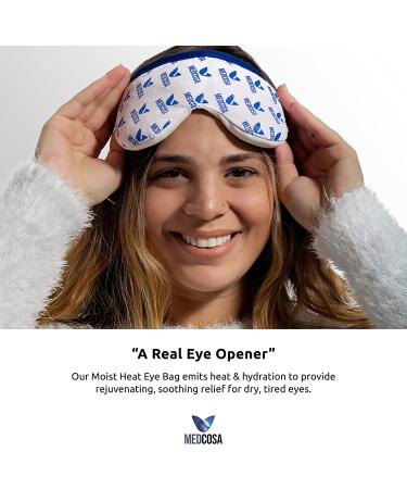 Medcosa Moist Heat Eye Bag - Soothing Heated Eye Mask for Dry Eyes & Migraines - Buy Online on SooperMarket.com