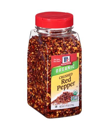 McCormick Organic Crushed Red Pepper, 7.75 oz