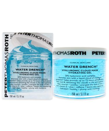 Peter Thomas Roth | Water Drench Hyaluronic Cloud Mask Hydrating Gel | Moisturizing Face Mask with Hyaluronic Acid  Up To 72 Hours of Hydration