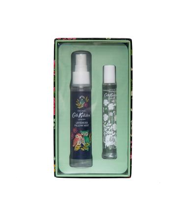 Cath Kidston Beauty Magical Woodland Travel Sleep Well Gift Set 50ml Lavender Pillow Mist and 10ml Lavender Calming Gel