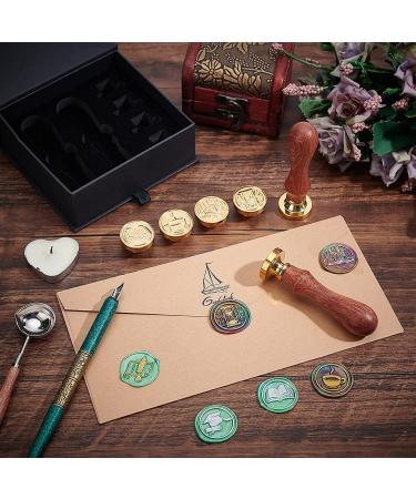 CRASPIRE Graduation Cap Wax Seal Stamp - Retro Wood Stamp for Invitations & Decor - Buy Online on SooperMarket.com