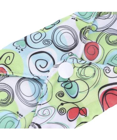 5-Pack Washable Cloth Menstrual Pads for Women - Reusable Bamboo Mama Pad Liners - Buy Online on SooperMarket.com