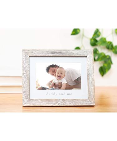 Pearhead Daddy and Me Rustic Keepsake Baby Frame - Gender-Neutral Dad and Baby Picture Frame for Baby Nursery D cor | Baby's First Christmas Gift and Holiday Gift Ideas - Buy Online on SooperMarket.com