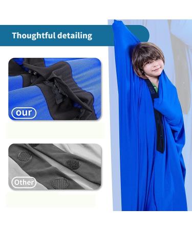 WGUST Dynamic Movement Sensory Body Sock Updated Version for Children and Adults with Sensory Proceessing Disorders Or Autism Suitable Age 3-18 Years Old Adults (Color : Sky Blue Size : L/Large-71* L/Large-71*142cm Sky Blue - Buy Online on SooperMarket.com