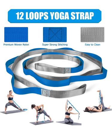 Yoga Blocks Set with Mini Ball, Resistance Bands, Jump Rope & Gym Bag - Pilates & Stretching Accessories - Buy Online on SooperMarket.com