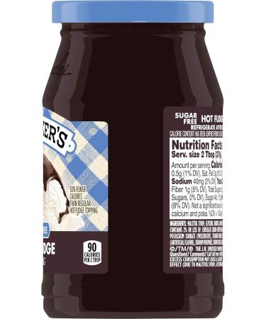 Smucker's Sugar Free Hot Fudge Topping 11.75 Ounces - Buy Online on SooperMarket.com