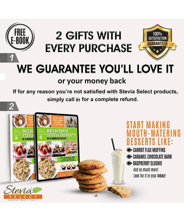 Stevia Select Organic Stevia Powder - USDA Certified | Non GMO Pure Extract from Sweet Leaf | Zero Calorie Sweetener | 1.25oz (Pack of 1) - Buy Online on SooperMarket.com