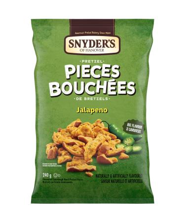 Snyder's Pretzel Pieces Jalapeno 240.00 g (Pack of 1) Pretzel Pieces - Jalapeno