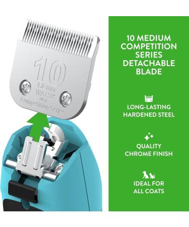 WAHL Limits Blade Set #10 - Clear 1.8mm - Unisex Hair Clipper Blades for Precision Cutting | WHL0002 - Buy Online on SooperMarket.com