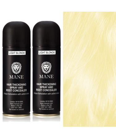 Mane Hair Thickening Spray Duo Pack 6.76 fl oz (Light Blond)