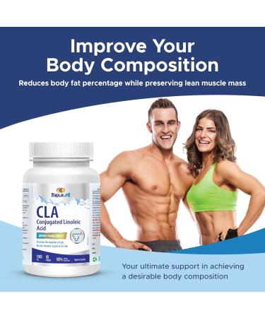 MapleLife Nutrition CLA Conjugated Linoleic Acid 1000 mg Promote Reduction of Body Fat Improve Muscle-to-Fat Ratio - Weight Management Metabolism Support Body Composition Antioxidant Maintain Overall Health 90 Softgels - Buy Online on SooperMarket.com