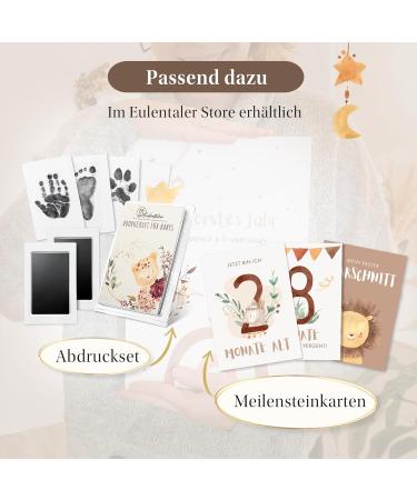 Eulentaler Baby Diary (Boho) | 1st Year Memory Book | Educator-Designed A4 Album for Cherished Moments - Buy Online on SooperMarket.com