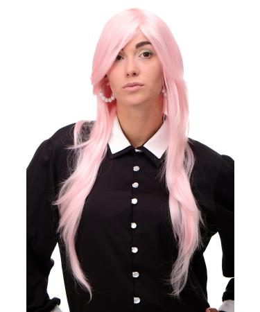 WIG ME UP - Wig very long pink light pink layered straight parting 75cm 3110-T2333