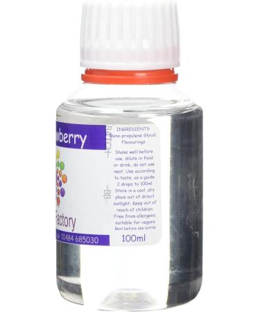 Flavour Factory Intense Food Flavouring Wild Strawberry 100 ml - Buy Online on SooperMarket.com