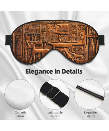 SSIMOO Native American Soft Sleep Eye Mask | Breathable Eye Patch for Women | Perfect Travel & Relaxation Accessory - Black - Buy Online on SooperMarket.com