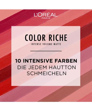 L'Or al Paris Color Riche Intense Volume Matte Lipstick 241 Le Coral Irreverent - Powdery Matte Finish & 16-Hour Wear 1.8g (1 Pack) - Shop Internationally! - Buy Online on SooperMarket.com