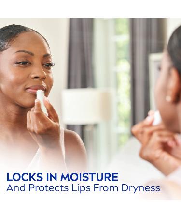 NIVEA Moisture Lip Care Balm Stick with Shea Butter, Jojoba Oil & Avocado Oil 0.17 Oz (Pack of 4) - Buy Online on SooperMarket.com