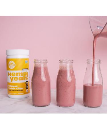 Manitoba Harvest Hemp Organic Max Protein Powder Unsweetened & Hemp Yeah Balanced Protein + Fibre Powder Unsweetened 454g with 15g protein 8g Fibre&2g Omegas 3&6 per Serving - Buy Online on SooperMarket.com