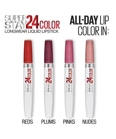 Maybelline New York Superstay 24 2-Step Lipcolor - All Day Plum 0.64 Fl Oz - Buy Online on SooperMarket.com
