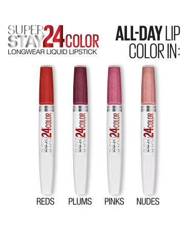 Maybelline SuperStay 24 Hour Liquid Lipstick in Continuous Coral - 2 Pack - Buy Online on SooperMarket.com