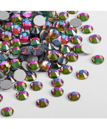 Beadsland 1440 Flat Back Rhinestones - Green Volcano SS20 Nail Crystals (4.6-4.8mm) for Stunning Nail Art | International Shipping Available - Buy Online on SooperMarket.com