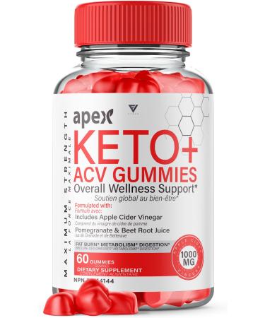 Apex Keto ACV Gummies Apex Apple Cider Vinegar Canada Keto Health Lifestyle Support Supplement Gummy Suppl ment de Style de Vie Sain C tog ne au Vinaigre de Cidre de Pomme Apex (60 Gummies)