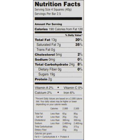 Chocolate Bar Exc Ints Mint (Pack of 12) - Buy Online on SooperMarket.com