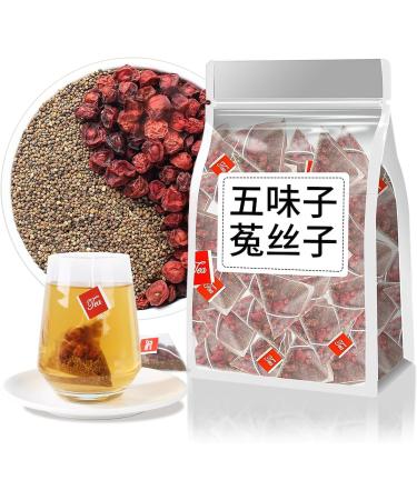 Five-Flavors-Goji-Berry-Tea Men's Essentials Five Flavors Goji Berry Tea Five-Flavor Goji Berries Nourishing Tea Chinese Herbal Tea for Men -20 Bags