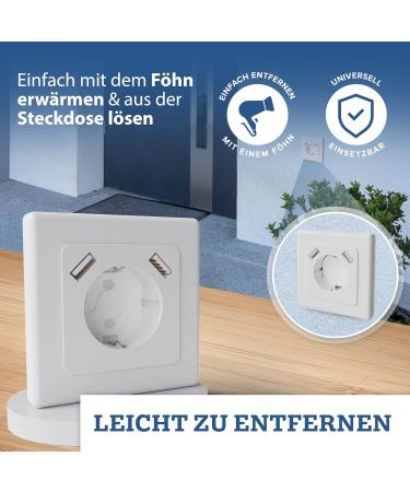 Tiny Guard Child Locking Sockets - 20 Piece Set | Safe Socket Protection for Babies & Toddlers - Secure Your Home Environment - Buy Online on SooperMarket.com