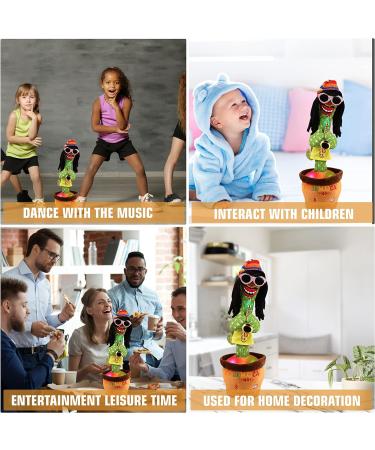 Ava's Toys Dancing Cactus Voice Recorder - Singing and Dancing Talking Toy - Buy Online on SooperMarket.com