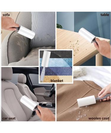 Omtofo 15 Roll Lint Roller - Extra Sticky 900 Leaves for Pet Hair Clothing & Sofa - 10cm Sturdy Handles - Buy Online on SooperMarket.com