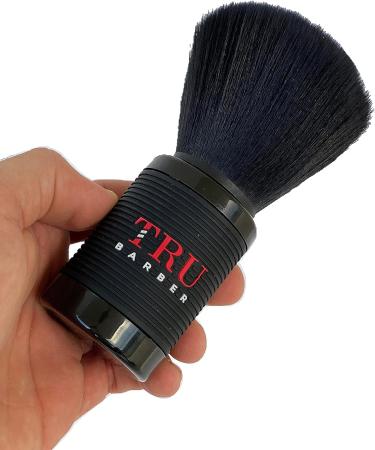TRU BARBER Soft Neck Duster - Professional Hair Brush for Barbers and Stylists, Soft Nylon Bristles (Black) - Buy Online on SooperMarket.com