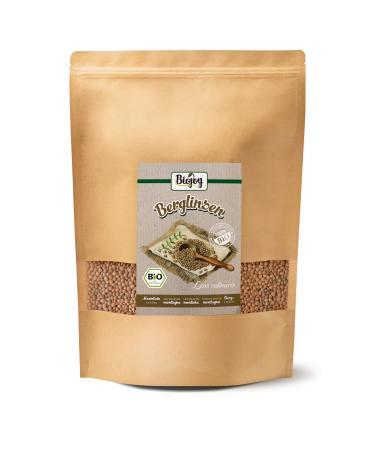 Biojoy ORGANIC brown lentils (2.5 kg) dried and whole mountain lentils without additives 2.5 kg (1 pack)