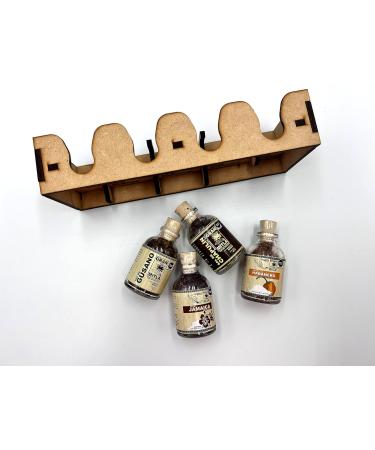 Gran Mitla Mexican Salt Kit - 4 Pack of 0.88 oz Mini Jars with Sal de Gusano  Sal Chapulin  Sal Flor de Jamaica  Sal Chile Habanero - Mezcal Agave Worm and Grasshopper Salt - Buy Online on SooperMarket.com