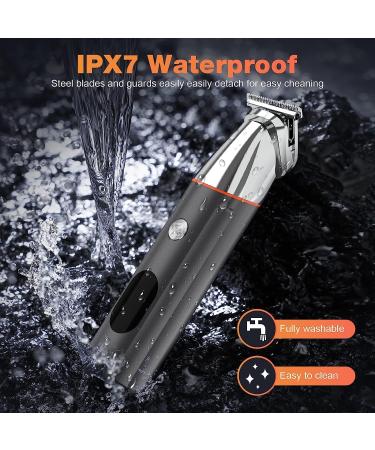 Telfun Beard Trimmer for Men - Waterproof Electric Razor and Trimming Kit for Facial, Nose, and Body Hair - Cordless Clippers Gift for Men | 1-UK - Buy Online on SooperMarket.com