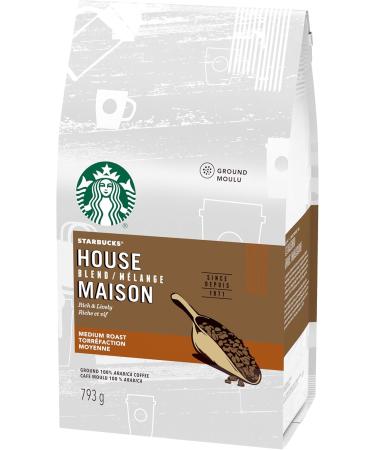 Starbucks Ground Coffee House Blend 793g Bag 4 Count - Buy Online on SooperMarket.com