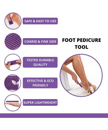 Purple Love Natural Pumice Stone - Professional Exfoliating Rock for Feet, Hands & Body - Dead Skin & Callus Removal - 2-in-1 Scrubber - Buy Online on SooperMarket.com