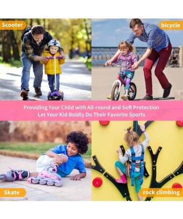Kids/Youth Roller Skates Protective Gear Set - Yellow/Grey - Medium Size - Buy Online on SooperMarket.com