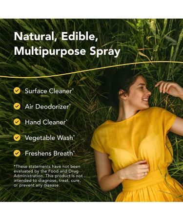 North American Herb & Spice OregaSpray - All-Natural Cleaner & Deodorizer - 4 oz - Non-GMO with Clove, Cumin, Lavender, Oregano - Buy Online on SooperMarket.com