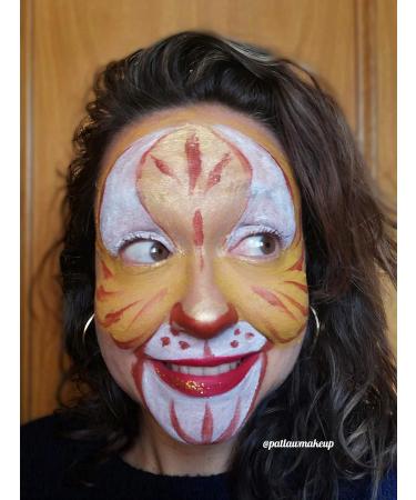 Natural Earth Paint Mini Face Paint Kit - Non-Toxic, Long Lasting, High Quality - 4 Vibrant Colors, Hypoallergenic for Halloween, Festivals - Buy Online on SooperMarket.com