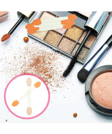 Baluue 800 Pcs Double Ended Eyeshadow Brush Eye Makeup Applicator Makeup Brush Tipped Oval Makeup Tool Eyeshadow Stick Sponge Brush Latex Sponge Cosmetic Applicator Cosmetic Tool 6.5x1.3cmx8pcs Greenx8pcs - Buy Online on SooperMarket.com