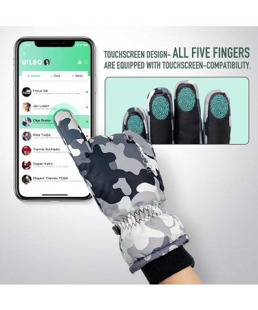 Jogoo Winter Snow Gloves for Men Women Outdoor Ski Gloves 3M Thinsulate Waterproof&Windproof Touchscreen Cold Weather Gloves Large - Buy Online on SooperMarket.com