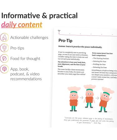 Yoga Sidekick Journal: Beginner's Guide for Strong Practice. Daily Low-Impact Routines for Relaxation, Flexibility, and Mobility. Workout Notebook for Men and Women - Buy Online on SooperMarket.com