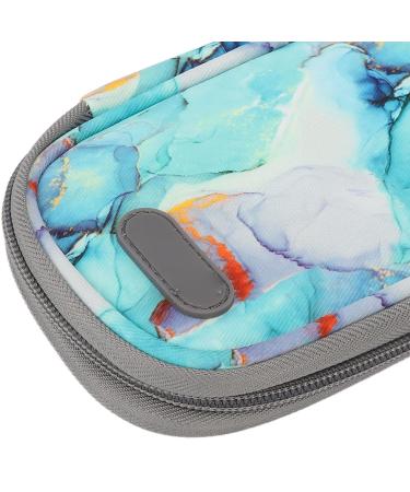 Portable Insulin Cooler Bag Diabetic Supplies Organizer - Marble Green - Buy Online on SooperMarket.com