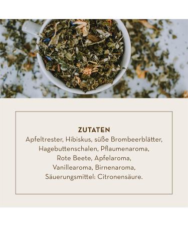 J. Hornig Fruit Tea - Fruity-Sweet Flavor & Aroma | 100 Tea Bags (4 x 25 Bags) - International Shipping - Buy Online on SooperMarket.com